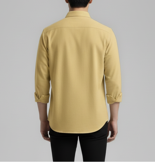 The Heritage Mustard Yellow Button-Down Shirt